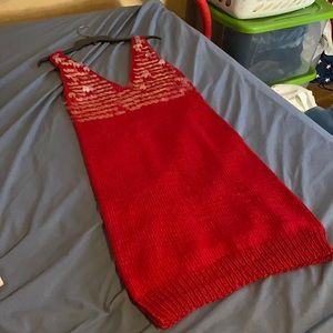 Hand made Sweather dress designed by Paul Sisti.